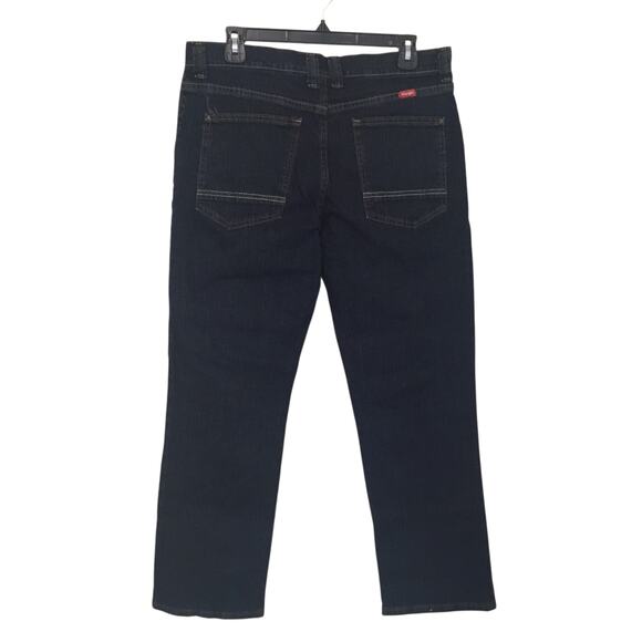 Wrangler Boys Jeans Denim 16 Husky Dark Blue NWT New - Picture 3 of 7